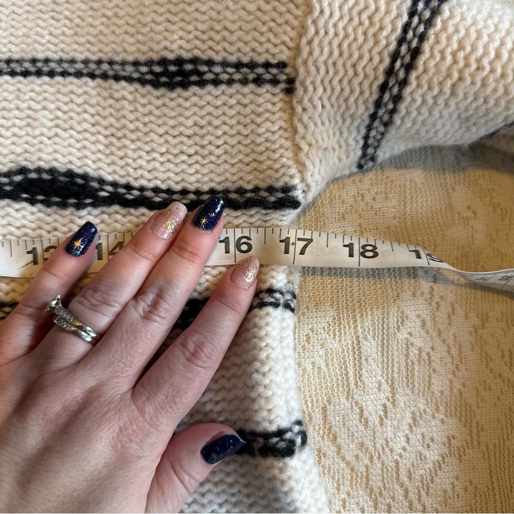 Veronica Beard Viori striped turtleneck wool sweater - Picture 6 of 12